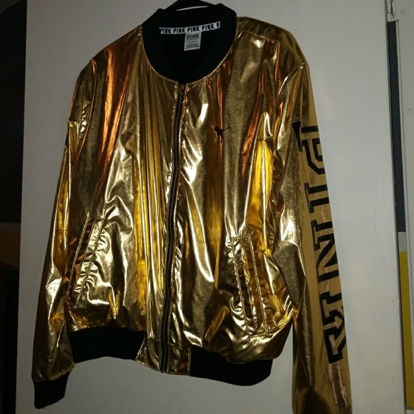 pink gold jacket